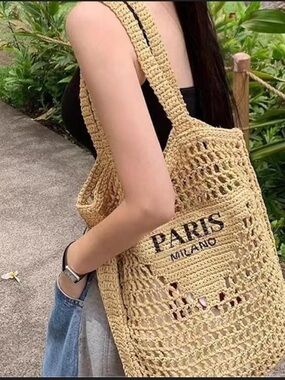 Mesh Crochet Beach/ Tote Bag NWOT